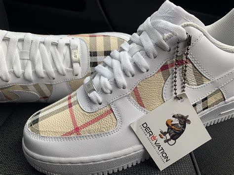 nike air force burberry muster